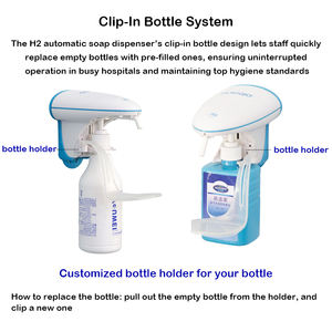 핫 세일 H2 손 소독제 리필 액체 거품 비누 디스펜서 자동 알코올 젤 디스펜서 despador de jabn en espuma - Product Image 3