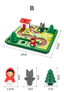 Hoye งานฝีมือขายดีพ่อแม่-ลูกเกมตรรกะคิดโต้ตอบสาวน้อยไปบ้านของเล่นสำหรับ<span class=keywords><strong>เด็ก</strong></span> - Product Image 2