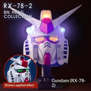 Casco Original <span class=keywords><strong>de</strong></span> Gundam para Cosplay, Máscara Luminosa Usable por Personas Reales, Disfraz <span class=keywords><strong>de</strong></span> Armadura <span class=keywords><strong>de</strong></span> Ready Player One, para Hombre, Transfronterizo - Product Image 2