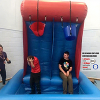 Nova NVSG-0139 Jeu de carnaval gonflable Gunge Roulette Tank Water Dunk Tank avec design personnalisé