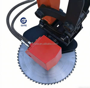 Tête <span class=keywords><strong>de</strong></span> scie forestière pour excavatrice, haute vitesse avec un diamètre <span class=keywords><strong>de</strong></span> coupe maximal <span class=keywords><strong>de</strong></span> 30 cm pour couper le <span class=keywords><strong>bois</strong></span> et le <span class=keywords><strong>bois</strong></span> <span class=keywords><strong>de</strong></span> <span class=keywords><strong>chauffage</strong></span> - Product Image 2