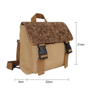 Mochila de Papel Ecológica Suave, de Gran Capacidad, Informal, Pequeña, de Corcho, con Logotipo Personalizado de Alta Calidad - Product Image 2