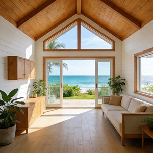 Villa en bois surélevée en bord de <span class=keywords><strong>mer</strong></span>, <span class=keywords><strong>vue</strong></span> sur l'océan, <span class=keywords><strong>maison</strong></span> de vacances tropicale |   <span class=keywords><strong>Maison</strong></span> d'hôtes sur toute la surface de l'î<span class=keywords><strong>le</strong></span> à <span class=keywords><strong>vendre</strong></span> - Product Image 5