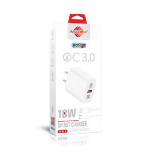 Caricatore USB Singolo Wisdomup 18W QC3.0, Adattatore Universale per Ricarica Rapida - Product Image 1