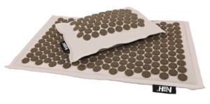 Özelleştirilmiş renk akupunktur dolaşımını masaj matı doğal malzeme akupressur matı seti anti yorgunluk mat - Product Image 3