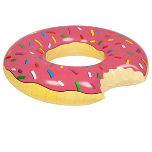 <span class=keywords><strong>Flotador</strong></span> de Agua Inflable en Forma de <span class=keywords><strong>Donut</strong></span>, <span class=keywords><strong>Grande</strong></span>, Grueso, de PVC, Color Rosa Marrón, para Adultos, Portátil, Ecológico, Plegable, para Juegos Acuáticos - Product Image 5
