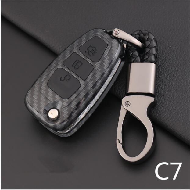 Custodia Per Chiave D'auto In Look Fibra Di Carbonio In ABS Per VW Golf 7 Mk7 For Tiguan Mk2 For Seat Ateca Leon Fr 2 Ibiza P 131400178 Cat 3892
