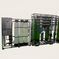 Système de traitement d'eau par osmose inverse LK 5000L/h avec PLC et pompe 220V, filtration et purification ultraviolette