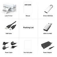 Impresora de Etiquetas Térmica Portátil Inalámbrica Bluetooth Uyin Y810 de Alta Calidad, Mini Impresora de Recibos y Etiquetas de Códigos de Barras, Envío Gratuito