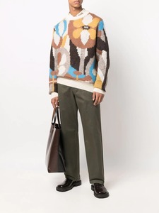 Pulôver unissex de malha, alpaca, malha, lã gráfica, suave, personalizado - Product Image 5