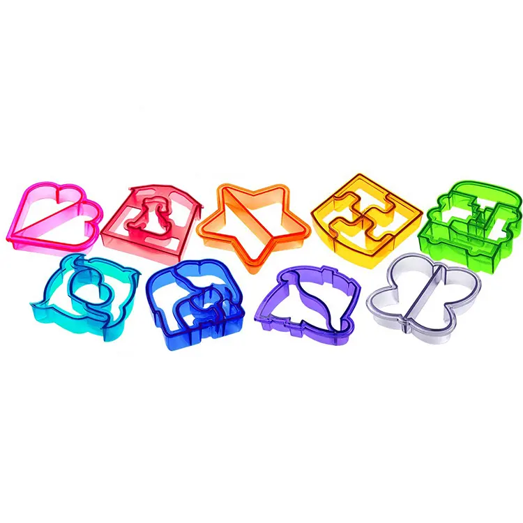 Neues Design Animal Sandwich Cutter Set für Kinder Spaß und wieder verwendbare Kuchen werkzeuge Sandwich Cutter und Sealer