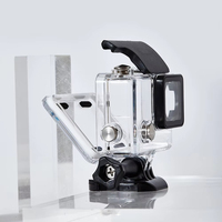 Carcasa Protectora Sumergible de Alta Calidad, Fabricada por OEM/ODM, Personalizada, Resistente al Agua hasta 60 m, para Cámaras de Acción Subacuáticas GoPro Hero 4, 3+ y 3