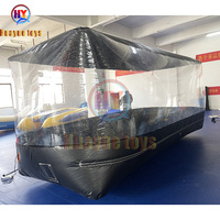 Tente de voiture gonflable dôme gonflable prix bon marché pour fête événement bâche de voiture tente pluie et protection solaire