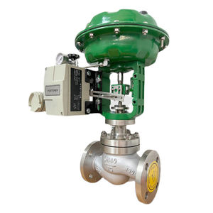 3 इंच न्यूमेटिक एक्टोरेटर जल प्रवाह दर भाप ग्लोब वाल्व 4-20 के साथ भाप ग्लोब वाल्व वाल्व - Product Image 3