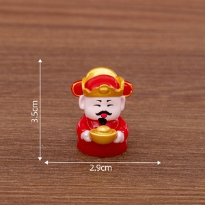 ชุดของตกแต่งรถยนต์และโต๊ะทำงาน กล่องสุ่มลายวูไฉ เซิน ดีไอวาย สำหรับเทศกาลตรุษจีน สร้างความมั่งคั่ง - Product Image 6