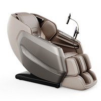 Silla de Masaje Shiatsu Profesional C65 2026, Diseño en L, Rodillos para Pies, Calefacción, Masajes 4D para la Cintura, Gravedad Cero, Plegable