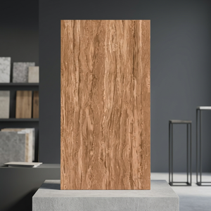 Wholesale Pine Brown 600x1200mm Glossy Porcelain Ceramic Floor Tiles - Product Image 2