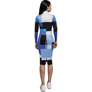 392 <span class=keywords><strong>robe</strong></span> en Satin pour femmes européennes américaines longueur au sol nouvelle mode décontractée pour le printemps pour <span class=keywords><strong>Amazon</strong></span> Export jupe mi-longue - Product Image 4