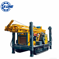 Foreuse de puits d'eau K-Long 500m avec moteur Cummins 132kw et force de levage de 38T