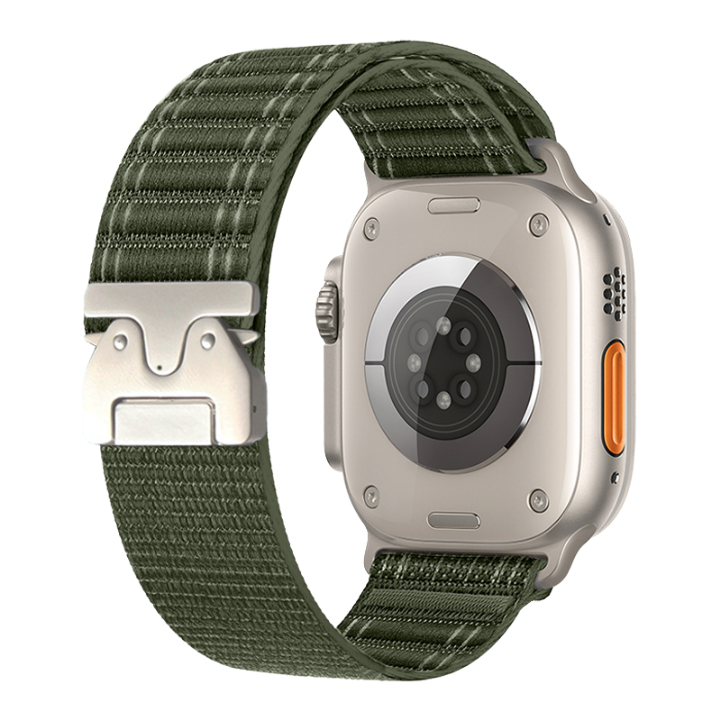 Verde militare + Fibbia Classica