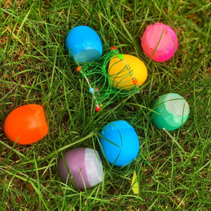 30CT al por mayor huevos de Pascua para juegos de fiesta Egg Hunt Cascarones mejores regalos del Festival de Pascua para niños - Product Image 3