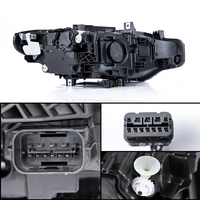 Phares LED pour BMW Série 3 F30 F35 2012-2019, Feux de Jour DRL Angel Eye Accessoires Automobiles 2 PIÈCES