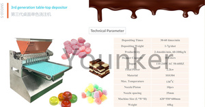 Machine de fabrication de bonbons gommeux nouvel état en gros équipement de production de bonbons à la gelée pour l'application de moulin à farine - Product Image 6