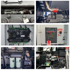 Groupe électrogène silencieux/containerisé de secours haute puissance 1 MW 1000 kW 1250 kVA, modèle KTA38-G9 avec moteur diesel Stamford 60 Hz, Guangzhou - Product Image 6