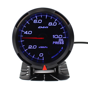 เกจ์วัด <span class=keywords><strong>DEFI</strong></span> ADVANCE BF 6Link OBD สำหรับตรวจสอบอุณหภูมิน้ำ แรงดันไฟฟ้า แรงดันเทอร์โบ อุณหภูมิน้ำมัน แรงดันน้ำมัน วัดรอบเครื่องยนต์ RPM - Product Image 1