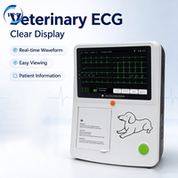 Enregistreur ECG vétérinaire numérique avec échantillonnage synchrone 12 dérivations pour le diagnostic cardiaque animal