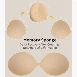 Vải Thoáng Khí Rửa Nhanh Chóng Khô Khỏa Thân Tùy Chỉnh Sexy Fashional Khỏe Mạnh Thoải Mái Backless Áo Ngực Strapless Vô Hình Backless Áo Ngực - Product Image 6