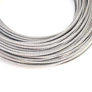 Câble en acier inoxydable de Shanghai et de Guangzhou, 1 mm, finition passivée, pour levage et traction - Product Image 2