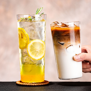 Juegos de vasos de agua altos de diseño clásico Wiskeyer Mojito Cups Tom Collins Bar Cristalería Juego de copas de cóctel elegante para bebida de vino - Product Image 3