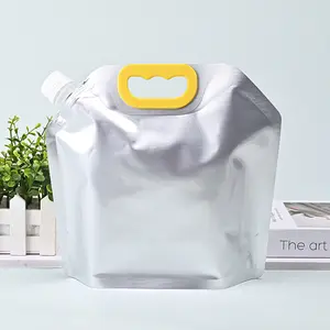 Stand Up Pouch With Corner Spout Drink Pouch With Spout Packaging Custom Printed Pouches