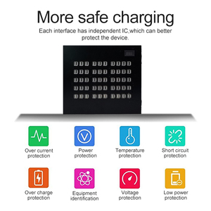 Voyage de charge <span class=keywords><strong>rapide</strong></span> <span class=keywords><strong>chargeur</strong></span> <span class=keywords><strong>secteur</strong></span> multiprise avec protection contre les surtensions haute puissance multi-usb <span class=keywords><strong>chargeur</strong></span> - Product Image 3