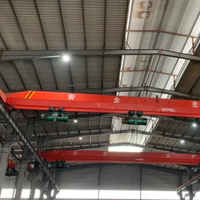 Pont roulant industriel électrique robuste Oulange 5t/10t/16t, portée 5m, hauteur de levage 9m, à poutre simple, garantie 1 an