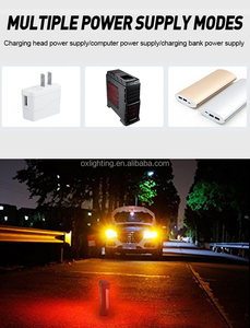 LED çalışma ışığı USB şarj edilebilir COB manyetik döndür atölye asılı kanca el bakım muayene çalışma ışıkları lamba - Product Image 6
