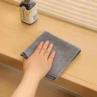 Vente en gros de serviettes en microfibre vertes 25x25cm, serviettes réutilisables absorbantes, serviettes de cuisine pour hôtel, plage