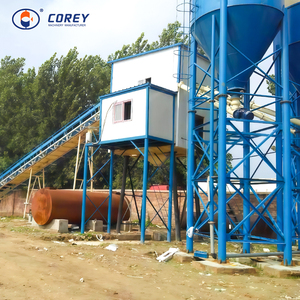 โรงงานผสมคอนกรีตอุตสาหกรรม Corey ขนาดใหญ่ รุ่น Hzs60 สายการผลิตระบบ PLC อัตโนมัติเต็มรูปแบบ พร้อมปั๊มคอนกรีตและมอเตอร์ - Product Image 4