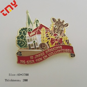 Pin de Solapa Personalizado de Alta Calidad con el Logotipo de Domino's <span class=keywords><strong>Pizza</strong></span> - Product Image 4