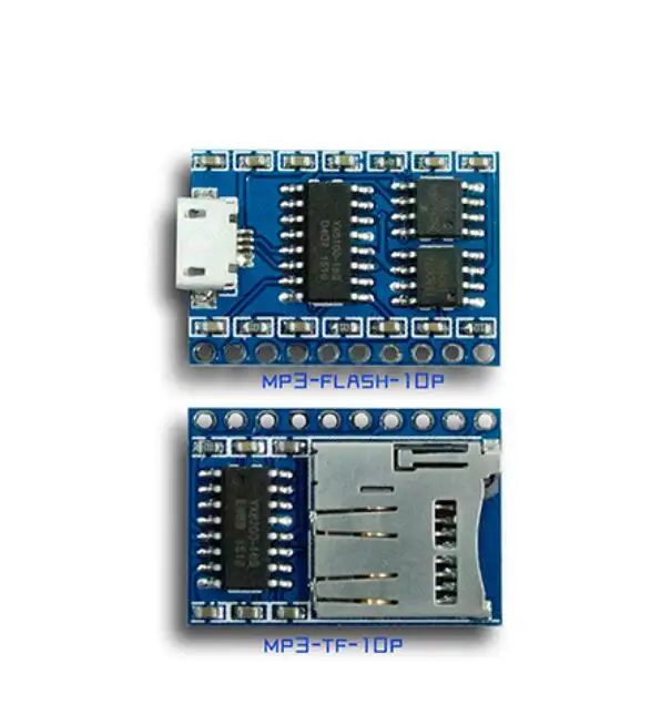 Taidacent MP3 FLASH USB-Soundkarten modul MP3 SPI Sound Player Board SD-Karte Sprach aufzeichnung modul