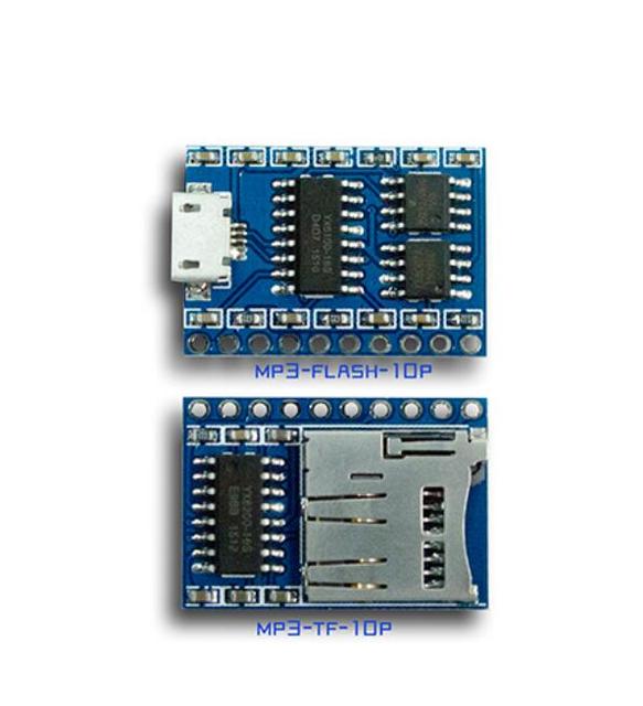 Taidacent MP3 FLASH USB Sound Card Module MP3 SPI Sound Player Board SD Card Voice Recording Module