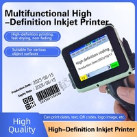 Mini Imprimante Jet d'Encre Portable Manuelle pour Code de Lot, Sèche Rapide, Date d'Œuf, Numéro de Date d'Expiration TIJ