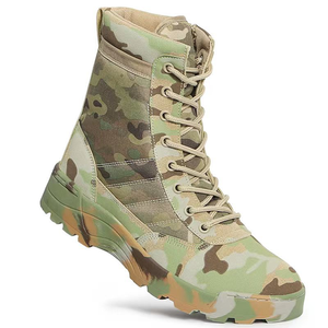 Promotion Stock TSB09 : Bottes tactiques légères Multicam CP camouflage, chaussures de jungle avec coutures durables sur la tête et le talon - Product Image 4