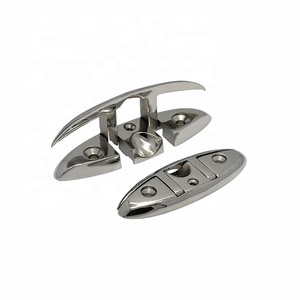 En stock Taquet de corde de pont pliant en acier inoxydable 316 de 5 pouces pour bateau - Product Image 2