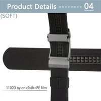 Ceinture tactique en nylon avec logo personnalisé pour hommes Ceinture tissée à bout réglable en cuir tressé en alliage d'aluminium Ceinture de loisirs Vente en gros