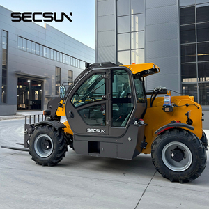 מלגזה טלסקופית חדשה לגמרי של SECSUN במשקלים של 3 טון, 3.5 טון, 4 טון ו-5 טון עם מנוע חזק - Product Image 5