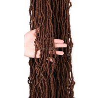 Faux Locs Crochetés 14''18''24''30''36'' – Cheveux Tressés Bohèmes Effilochés Doux – River Butterfly Locks pour Tresses au Crochet