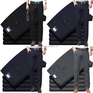 Pantaloni da <span class=keywords><strong>Uomo</strong></span> Formali Stile Business Commercio Estero Europeo e Americano Pantaloni da Abito <span class=keywords><strong>Uomo</strong></span> - Product Image 6
