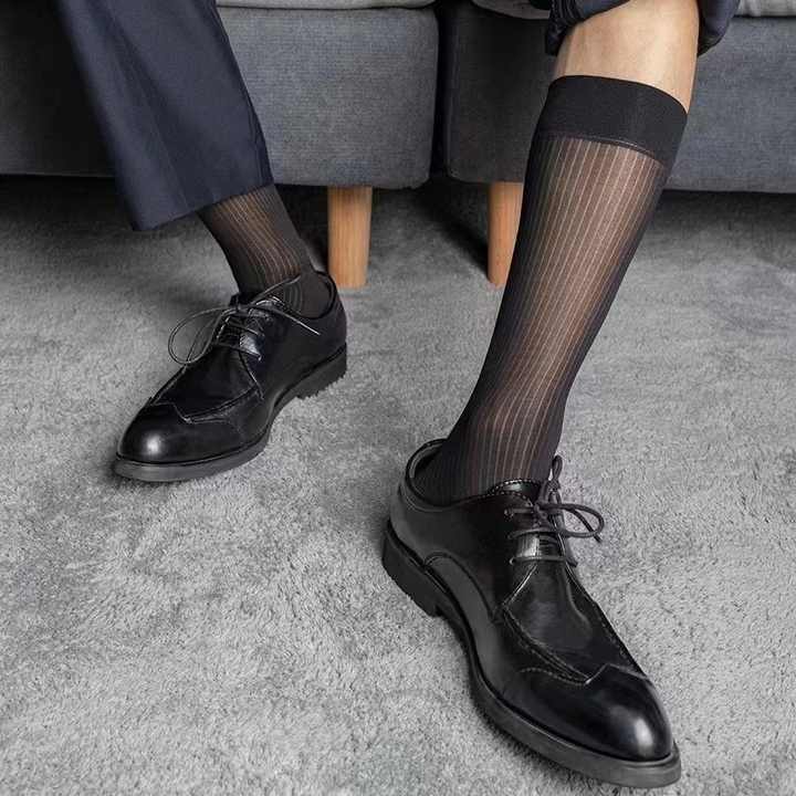 sheer dress socks men Eliot Grey  Imperial Gold for Reinforced toe and heel that is not sheer so socks last Mens Olive Green Origins Silky